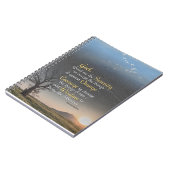 静穏、勇気、知恵 ノートブック (左側)