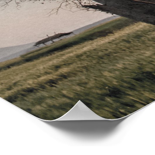 静穏、勇気、知恵 ポスター (角)