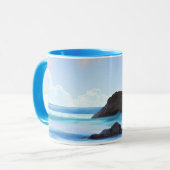 静穏、平和、美しい マグカップ (正面左)