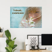 静聞かに ポスター (ホームオフィス)