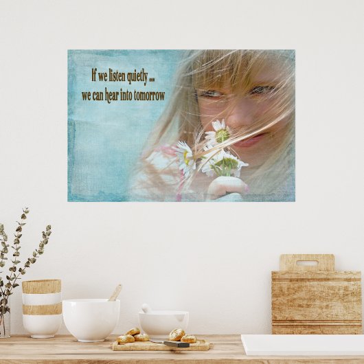 静聞かに ポスター (キッチン)