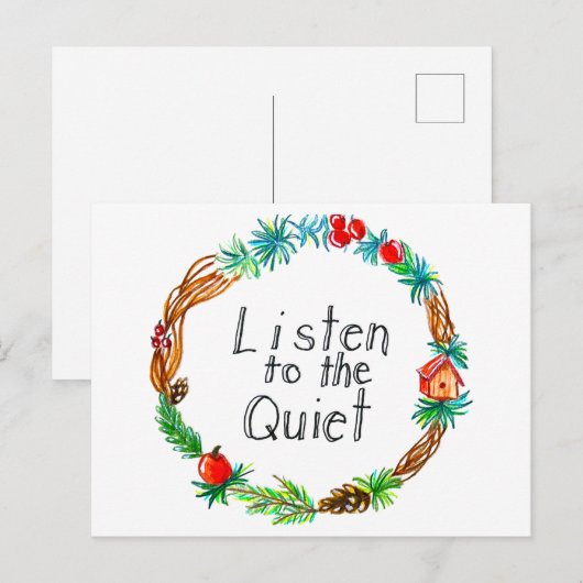 静聞かハガキへ ポストカード (正面/裏面)