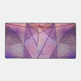 静脈ささやき葉のパターン デスクマット