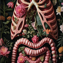 静脈とつる植物