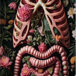 静脈とつる植物 薄葉紙