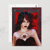 静脈に ポストカード (正面/裏面)