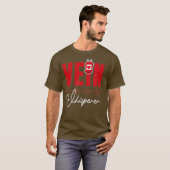 静脈内おもしろい開静脈切開術 Tシャツ (正面フル)