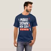 静脈切開おもしろい男性静脈切開者 Tシャツ (正面フル)