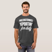 静脈切除技師 Tシャツ (正面フル)