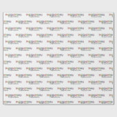 静脈切除技術者PBT静脈切除技術 ラッピングペーパー (フラット)