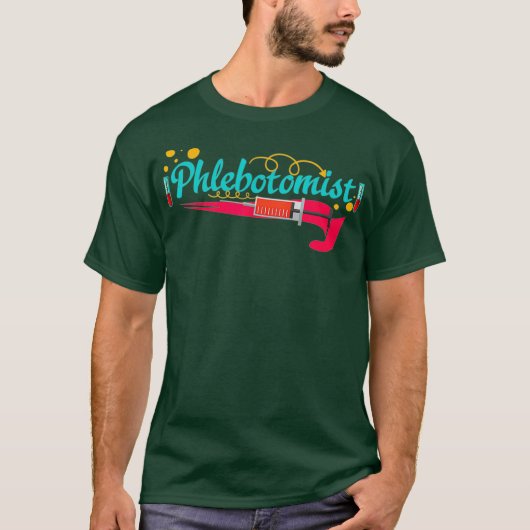 静脈切除生命研究員 Tシャツ (正面)