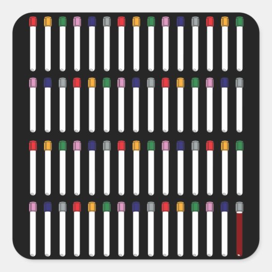 静脈切除管 スクエアシール (正面)