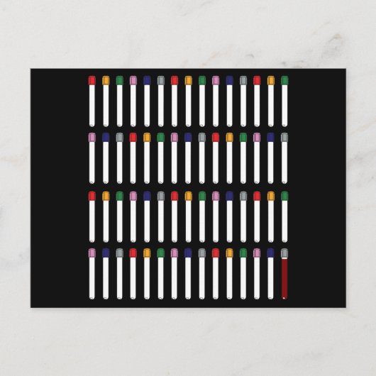 静脈切除管 ポストカード (正面)