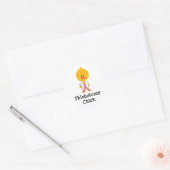 静脈切除術のステッカー ラウンドシール (封筒)