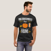 静脈吻合おもしろい術 Tシャツ (正面フル)