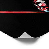 静脈吻合術静脈切開術ハートハート ポスター (角)