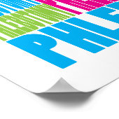 静脈摘カラフル除 ポスター (角)