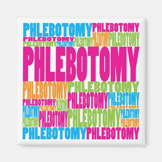 静脈摘カラフル除 マグネット (正面)