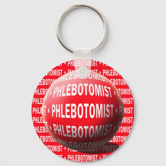 静脈炎球血滴 キーホルダー (正面)