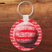 静脈炎球血滴 キーホルダー (正面)