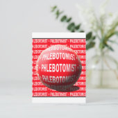 静脈炎球血滴 ポストカード (スタンド正面)