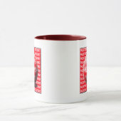 静脈炎球血滴 マグカップ (中央)