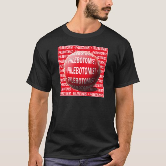 静脈炎球血滴 Tシャツ (正面)