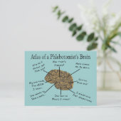 静脈瘤の図 ポストカード (スタンド正面)