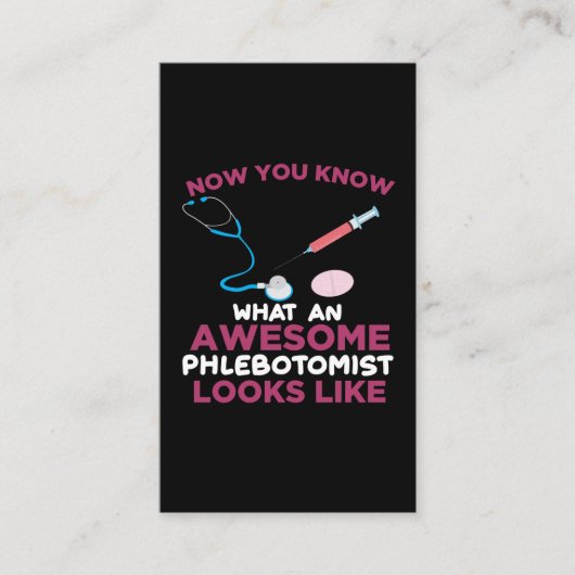 静脈穿刺静脈静脈切開術 名刺 (正面)