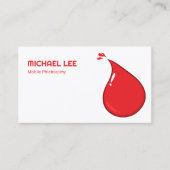 静脈穿孔切除術 名刺 (正面)