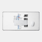 静脈系の循環ユーモアと呼んでくれ デスクマット (キーボード&マウス)