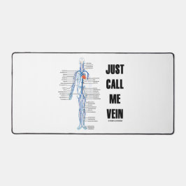 静脈系の循環ユーモアと呼んでくれ デスクマット