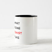 静脈霧素晴らし ツートーンマグカップ (中央)