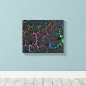 静脈 – フラクタルアート キャンバスプリント (インサイチュ (ウッドフロア))