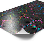 静脈 – フラクタルアート フォトプリント            (角)