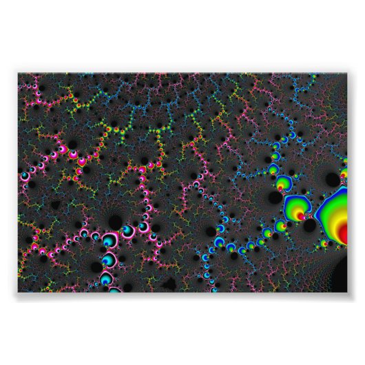 静脈 – フラクタルアート フォトプリント            (正面)