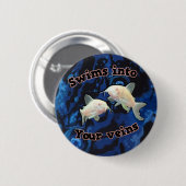 静脈 缶バッジ (正面&裏面)