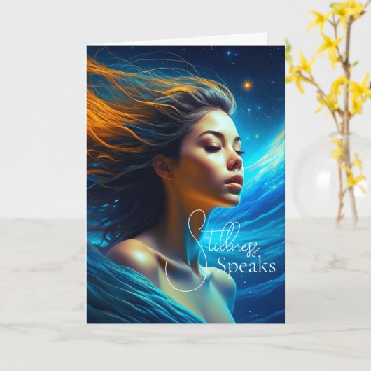 静話さ | Meditation Sevanial Art カード (黄色い花)