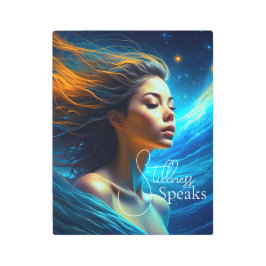 静話さ | Meditation Sevanial Art メタルプリント