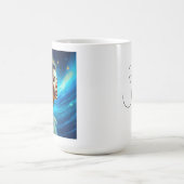 静話さ | Meditation Sevanial Art モーフィングマグカップ (中央)