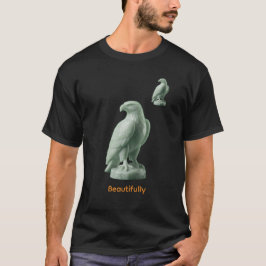 静謐なる翡翠の鷲 Tシャツ