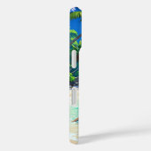 静謐なアニメ熱帯島 Case-Mate iPhoneケース (裏面 / 右)