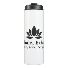 静謐なロータス：インヘール、エクヘールのインスピレーション タンブラー