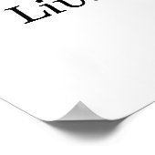 静謐なロータス:インヘール、エクヘールのインスピレーション ポスター (角)