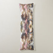 静謐な京都ジャパン水彩画 | ボディピロー (裏面 (縦))