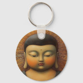 静謐な仏 キーホルダー (裏面)