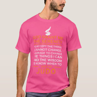 静謐な勇気と柔道技 Tシャツ
