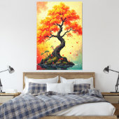 静謐な反射 キャンバスプリント (インサイチュ (寝室))