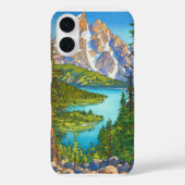 「静謐な反射：自然&湖iPhoneカバー」 Case-Mate iPhoneケース (裏面)