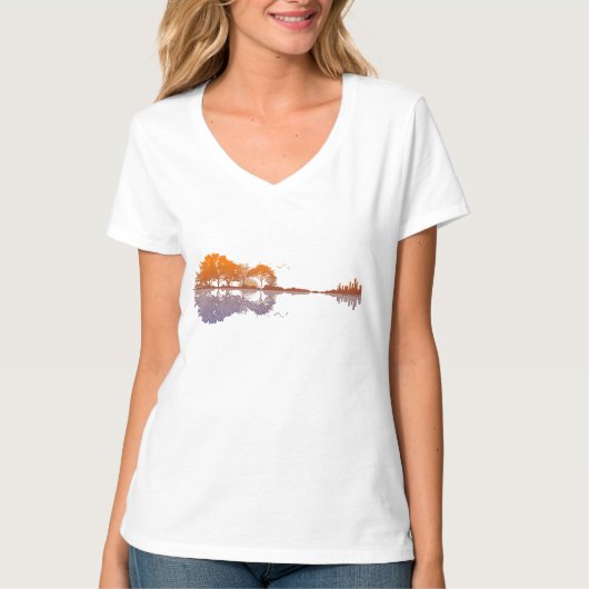 静謐な木々のTシャツ Tシャツ (正面)